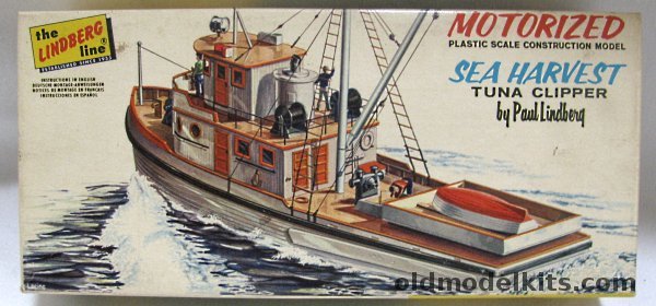 Lindberg Tuna Clipper 'Sea Harvest' Motorized, 772-60 plastic model kit